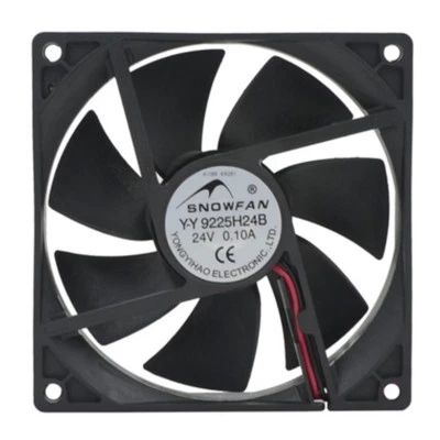 SNOWFAN YY9225H24B 24V 0.45A 9cm 4100rpm Double Ball High-speed Cooling Fan - Image 1 of 4