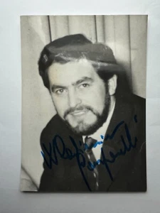 Autogramm WLADIMIRO GANZAROLLI (†2010)-Bass-Bariton-Oper-ORIGINAL- signiert - Bild 1 von 2