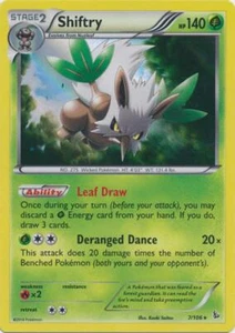 2x (XY02-007) Shiftry Holofoil Rare Pokemon XY FlashFire Card # 7 - Picture 1 of 1