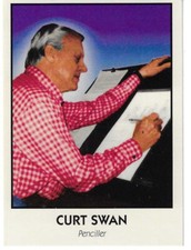 Famous Comic Book Creators Eclipse (1992) trading card #31 Curt Swan / Superman