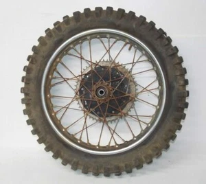 1971 HUSQVARNA SPORTSMAN 360 18" REAR WHEEL TRELLERBORG TIRE RADAELLI RIM HUB - Picture 1 of 9