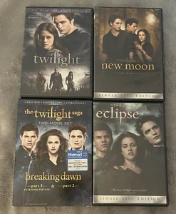 Gebrauchte Twilight, Neumond, Eclipse & Breaking Dawn Filme 6 DVDs in Hüllen - Bild 1 von 6