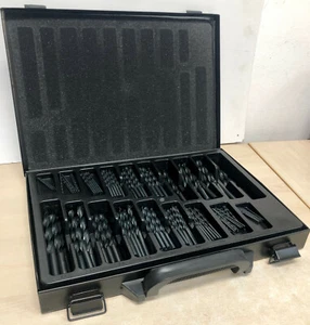 Profi Spiralbohrer-Set 170-tlg. Metallbohrer im Koffer 1-10mm HSS TiN Bohrer - Bild 1 von 4