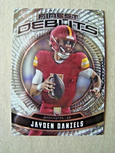 2024 Topps Finest Debuts #1 Jayden Daniels Rookie - Foto 1 di 2