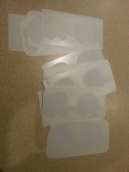 Job LOT 50 Sheets Qty 100 Apple logo sticker Decals JOB LOT QTY NOT SINGLE SHEET - Image 1 of 1