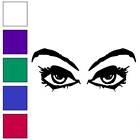 Eyes, Vinyl Decal Sticker, Multiple Colors & Sizes #7420