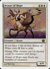 Avatar of Hope 8th Edition NM White Rare MAGIC THE GATHERING MTG CARD ABUGames