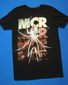 My Chemical Romance Konzert Tour T-Shirt Repeating MCR Motiv Spinne schwarz Gr. S - Bild 1 von 6