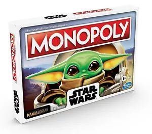 Juego de mesa Monopoly Star Wars El niño familia mandaloriana tiempo de diversión - Imagen 1 de 5