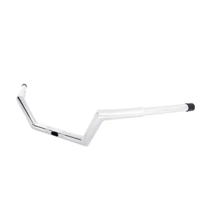 Manillar de barra Z de 6" de tiro bajo 1/4" apto para Harley Road King Road Glide 2015 2016 - Imagen 1 de 10