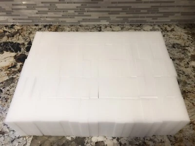 GENERIC 100 Melamine Sponge Eraser BULK PACK 10x6x2cm 3/4" Thick- Works Like Magic!