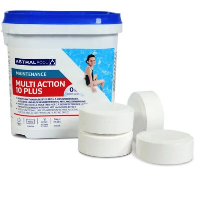 Pool Multitabs Multi Action 10 Plus 250g 5 kg Multifunktion Tablette Astralpool - Bild 1 von 4