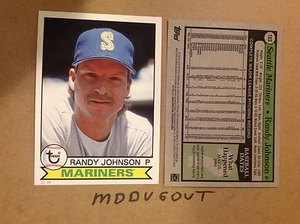 Randy Johnson #103 Mariners Ace Jugador Más Valioso de la Corte 2016 Topps Archives 1979 5x7 #ed/49 hecho - Imagen 1 de 1