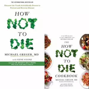 How Not To Die & How Not To Die Cookbook 2 Books Collection Set By Michael Grege - Picture 1 of 1