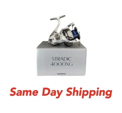 NEW SHIMANO STRADIC FM 4000XG SPINNING REEL ST4000XGFM - Image 1 of 3