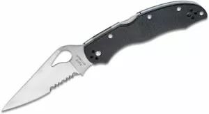Spyderco Byrd Harrier 2 Klappmesser 3,32" Satin Combo G10 Griff BY01GPS2 L@@K - Bild 1 von 1