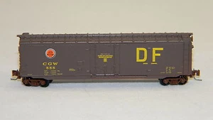 NUOVO Z MTL #50700612 50' spina porta boxcar Chicago Great Western #555 - Foto 1 di 1
