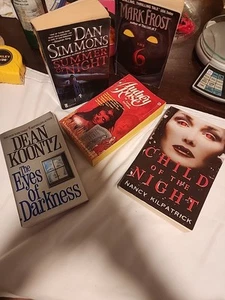 Summer of Night, 6 Messiahs, Audrey Rose,child Night, Eyes Darkness PB Lot - Foto 1 di 8