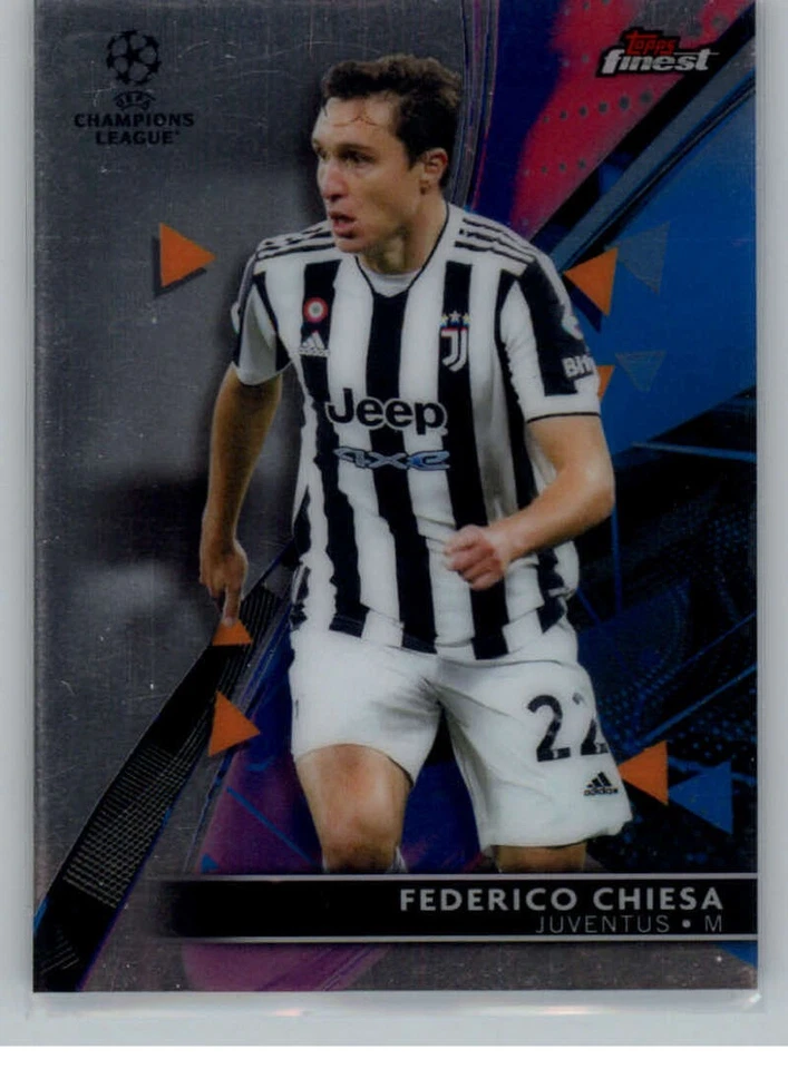 2021-22 Topps Finest UEFA Champions League Soccer Cards Pick From List - Image 1 of 1