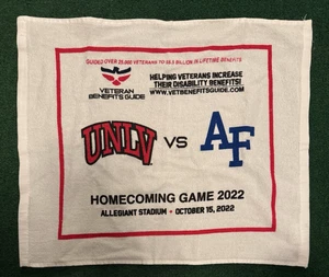 UNLV vs Air Force Rally Towel Homecoming Game 15. Oktober 2022 Souvenir - Bild 1 von 2