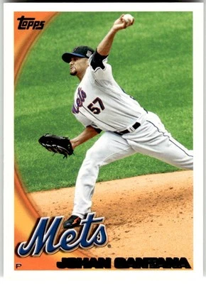 2010 Topps #573 Johan Santana - Image 1 of 2
