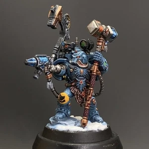 Space Marines Warhammer 40K lron Sacerdote Lupi Spaziali prevendita galleria dipinta GW - Foto 1 di 6