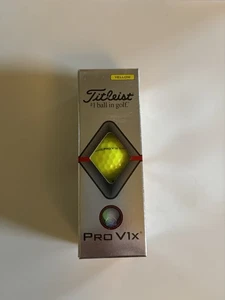 Titleist Pro V1x Giallo 3 palline da golf - Foto 1 di 8