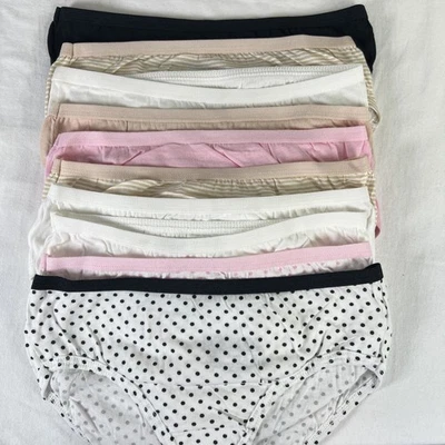 10 pares de calzoncillos Fruit Of The Loom para niñas talla 12 Foto 1 de 4