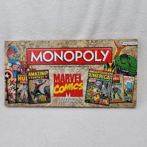 Monopoly Marvel Comics Collector's Edition Komplett? Außer 1 Matrize, Anleitung LESEN  - Bild 1 von 24