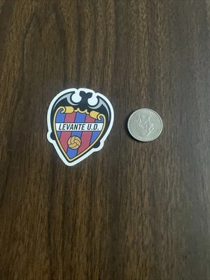 Logotipo del equipo de fútbol Levante 2,5 pulgadas calcomanía premium pegatina La Liga España Foto 1 de 2