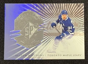 2024-25 SPx Finite Silver #F13 Auston Matthews /399 - Toronto Maple Leafs - Picture 1 of 2