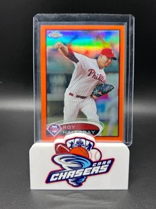 2012 Topps Cromo Arancione Rifrattore Roy Halladay #28 - Foto 1 di 2