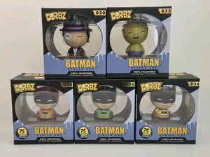 MIB Lot 5 Funko Dorbz Batman Figuren grün gelb orange Pinguin Kroko Set 3 - Bild 1 von 6
