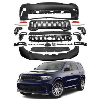 Kit de carrocería de parachoques delantero estilo SRT para Dodge Durango Hellcat 2011-2020 a 2021-2024 Foto 1 de 4
