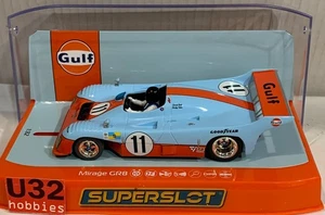 Slot Car Scx superslot H4443 Mirage GR8 #11 Winner le Mans 1975 Scalextric UK - Picture 1 of 8