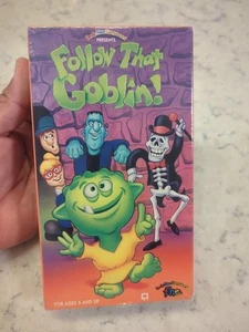 family home entertainment fhe FOLLOW THAT GOBLIN ! VHS VIDEOTAPE NEW crnr dings - Picture 1 of 5