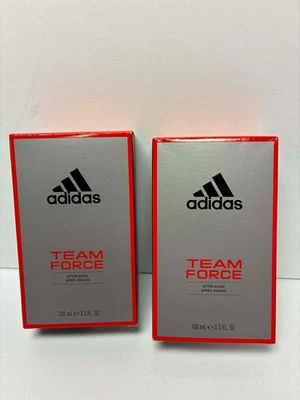 Adidas Men's Lot Of 2 Team Force Aftershave And Body Spray New - Image 1 of 4
