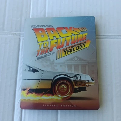 Back To The Future Blu Ray Steelbook 30th Trilogy Target Exclusive Digital* BTTF - Image 1 of 4