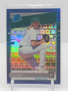 A.J. PUK 2020 DONRUSS OPTIC RATED ROOKIE BLUE PANDORA PRIZM! RC! #08/99! - Picture 1 of 2