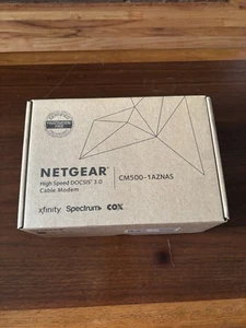 Modem câble haute vitesse Netgear CM500 16x4 DOCSIS 3.0 680Mbps NEUF - Photo 1/10