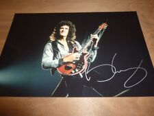 BRIAN MAY signed 12X8 photo QUEEN + COA