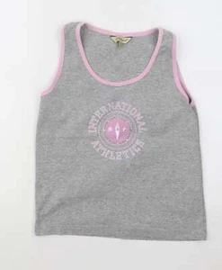Atmosphere Womens Grey Cotton Blend Basic Tank Size 14 - Picture 1 of 12