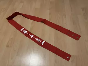 Vintage Boy Scouts Order Of The Arrow Sash Embroidered Rare Red - Picture 1 of 7