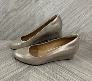 Clarks Gold Champagner Wedges - Größe UK 6,5E - Bild 1 von 12