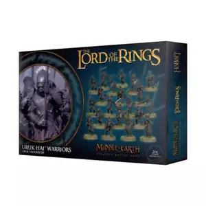 Lord of the Rings - Uruk-Hai Warriors: Games Workshop Middle Earth Strategy Batt - Picture 1 of 1