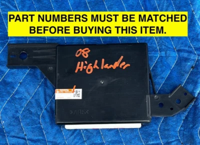 💢 2008-2011 TOYOTA HIGHLANDER A/C AIR AMPLIFIER TEMPERATURE CONTROL MODULE 💢 Foto 1 de 4