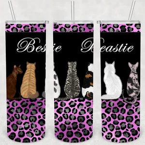 CAT TUMBLER 2- Includes One 20oz Metal Insulated Tumbler, Lid & Straw - Picture 1 of 3