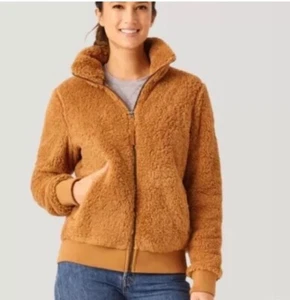 WOMEN'S FREE COUNTRY SOFT & COZY PLUSH BUTTER PILE SHERPA JACKET XL - Picture 1 of 2