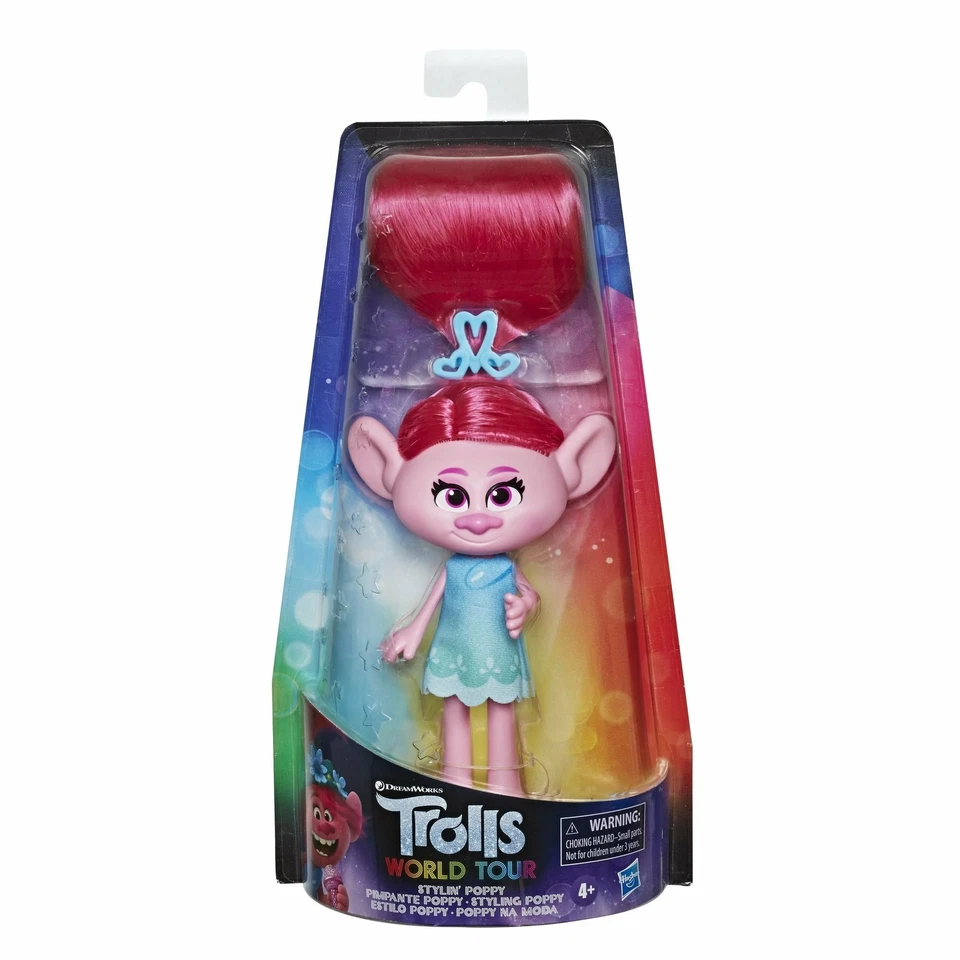 Official Dreamworks Trolls Stylin' Poppy Fashion Doll -
