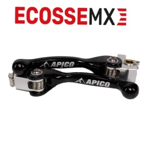Honda CRF450R CRF450RX 2021-2023 APICO schwarz Flexi Bremskupplungshebel Set - Bild 1 von 7